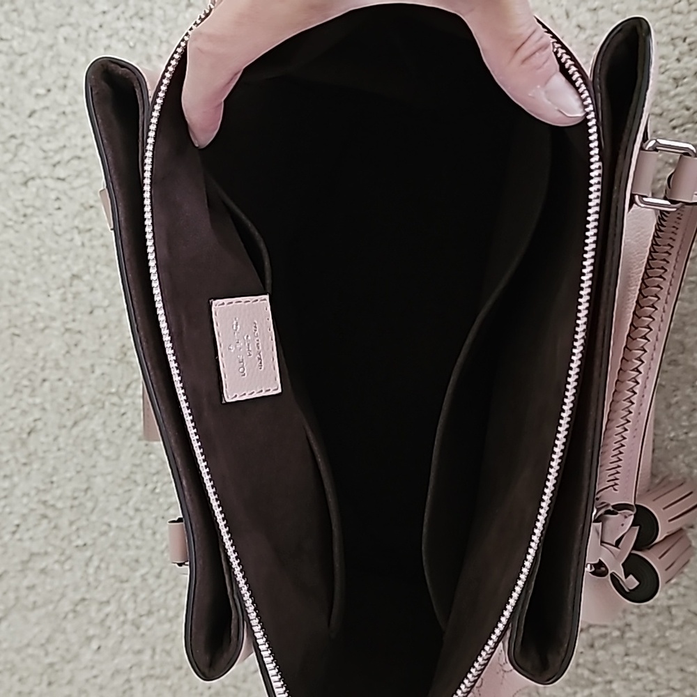 Louis Vuitton Pink Haumea Monogram Mahina Handbag - Picture 6 of 13